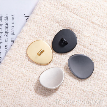 Boutons de tige d&#39;alliage pour manteau de mode